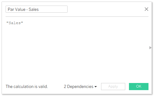 An example of the Par Value calculation