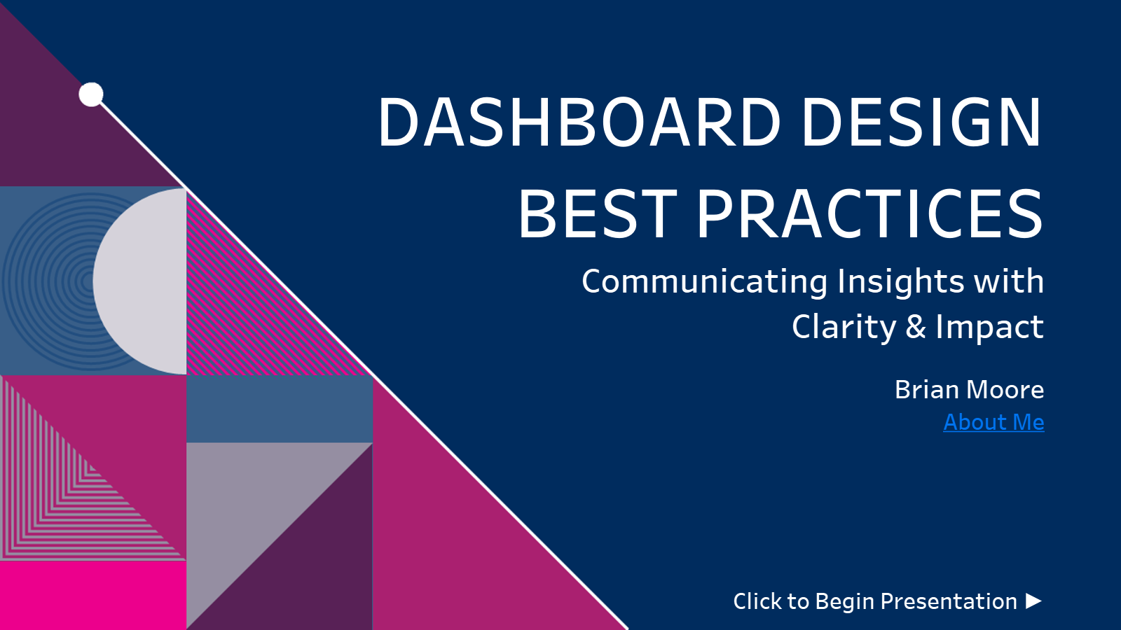 Dashboard Design Best Practices – Do Mo(o)re with Data